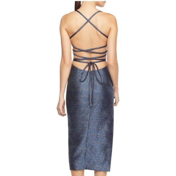 MILLY Addison dress with open back fits size 4 XS 2 - Picture 10 of 14